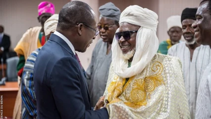 VALORISATION DE LA CULTURE DANS LE PAG 2 DE PATRICE TALON : Bientôt la construction du palais royal et de l&rsquo;arène de la Gaani à Nikki