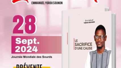 « LE SACRIFICE D’UNE CAUSE » : Le nouveau chef-d’œuvre d’Emmanuel Sounon lancé le 28 septembre  . Le livre disponible en pré-vente au prix de 5 000 f