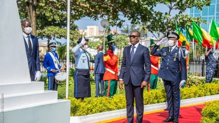 61E ANNIVERSAIRE DE L&rsquo;INDEPENDANCE DU BENIN :  Le président Talon a sacrifié à la tradition à travers une cérémonie fort simple