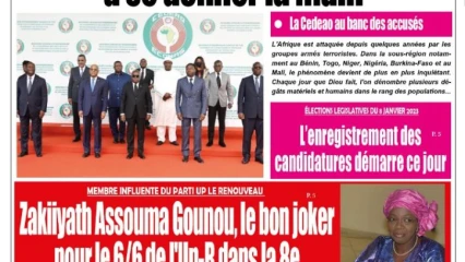 Parution du vendredi 28 octobre 2022