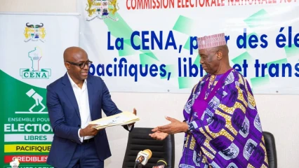 Élections générales de 2026 au Bénin: Sacca Lafia reçoit la Liste Électorale Informatisée de l'Anip