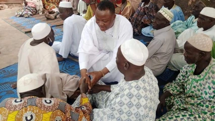 DÉCÈS DU ROI DE TOUROU : Le prophète Lucien Kinninnon présente ses condoléances à la famille éplorée