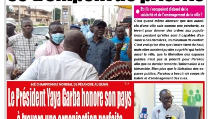 UNE DU MERCREDI 20 SEPTEMBRE 2023