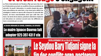 Parution du vendredi 03 décembre 2021