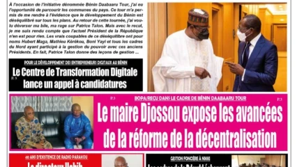 UNE DU LUNDI 3 AVRIL 2023