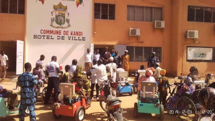 JOURNÉE MONDIALE DES PERSONNES HANDICAPÉES DANS L&rsquo;ALIBORI : Abibou Bachabi en parfaite communion avec les couches vulnérables
