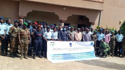 PRÉVENTION ET LUTTE CONTRE LE TERRORISME ET L&rsquo;EXTRÉMISME VIOLENT DANS LE RESPECT DES DROITS HUMAINS :  Le Pnud et les Pays-Bas renforcent les capacités des Fds de Parakou  