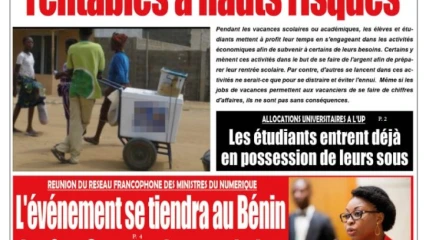 Parution du jeudi 29 juillet 2021