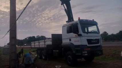 DJOUGOU/SUITE À NOTRE ALERTE SUR L&rsquo;ENDOMMAGEMENT DU POTEAU ÉLECTRIQUE DU CEG PARTAGO :  Le matériel changé par la Sbee