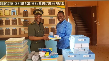 SEMAINE INTERNATIONALE DES ARCHIVES DU BÉNIN  : La préfecture de Parakou dotée de matériels d&rsquo;archivage