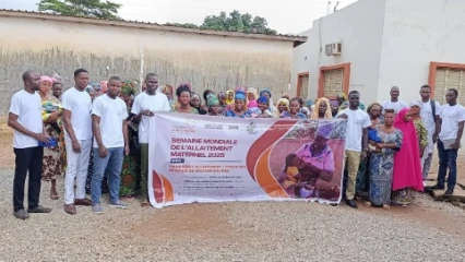 Parakou/Importance de l'allaitement maternel: la Fondation Hubi & Vinciane multiplie des actions de sensibilisation