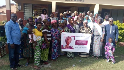 Paeg 1/Contribution de la femme pour la paix: Madeleine Barka responsabilise les femmes de Bétérou