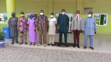 AUDIENCE A LA MAIRIE DE BANIKOARA : Une équipe de la radio Banigansé Fm reçue par le maire Sarako Tamou