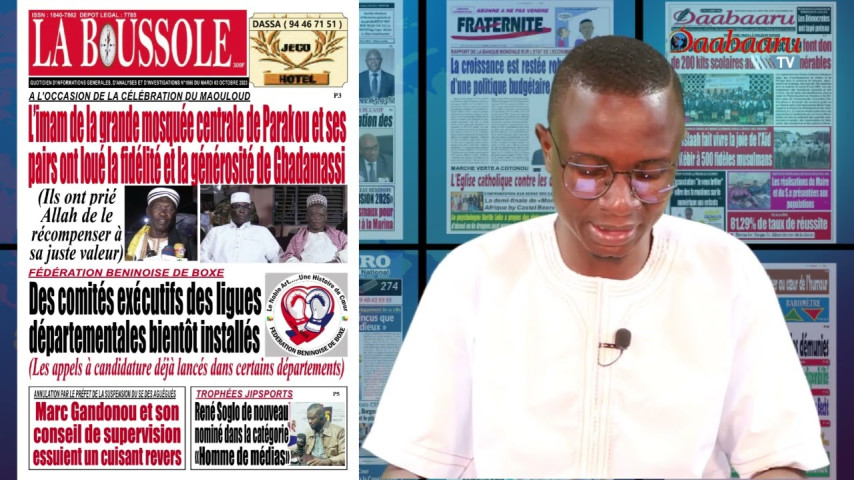 Revue des titres de ce mardi 03 octobre 2023