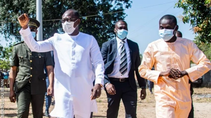 DESCENTE DU CHEF DE L&rsquo;ÉTAT DANS LA COMMUNE DE KALALÉ : Le maire Tidjani Bani salue les réformes du président Talon  .« Kalalé vous appelle à aviser pour la continuité en 2021 », dixit l&rsquo;édile