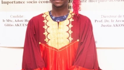 THÈSE DE DOCTORAT SUR L&rsquo;IMPORTANCE SOCIOÉCONOMIQUE ET CULTURELLE DU SERIN : Gildas Akueson révèle un oiseau rare non répertorié par l’Etat