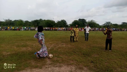 GRANDE FINALE DU TOURNOI DE SOLIDARITÉ A N&rsquo;DALI : Pari gagné pour Marguerite Sinagnissiré  . Baobab Fc de Boko sacré champion