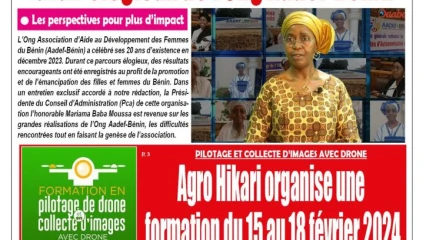 Parution du vendredi 12janvier 2024