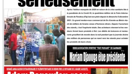 Parution du mardi 28 décembre 2021