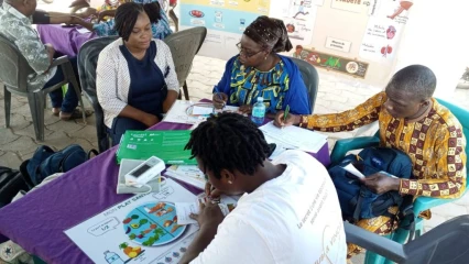 PARAKOU/PRÉVENTION DU DIABÈTE ET DE L’HYPERTENSION ARTÉRIELLE  : La Fondation Hubi & Vinciane offre le dépistage gratuit aux populations   . Une grande marche de santé prévue pour demain 