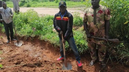 ASSAINISSEMENT DE LA VILLE DE KALALE : Le maire Tidjani Chabi et son conseil donnent l’exemple