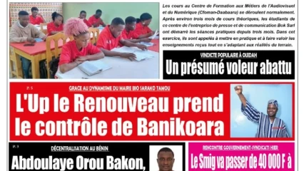 UNE DU MERCREDI 7 DÉCEMBRE 2022