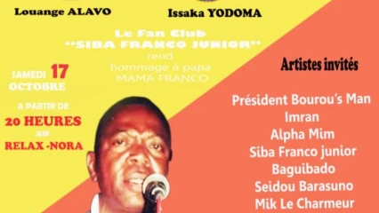 13 ANS APRES LE DECES DE MAMA FRANCO : Le fan club Siba Franco lui rend un hommage mérité à travers un géant concert