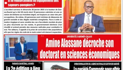 UNE DU JEUDI 2 FEVRIER 2023