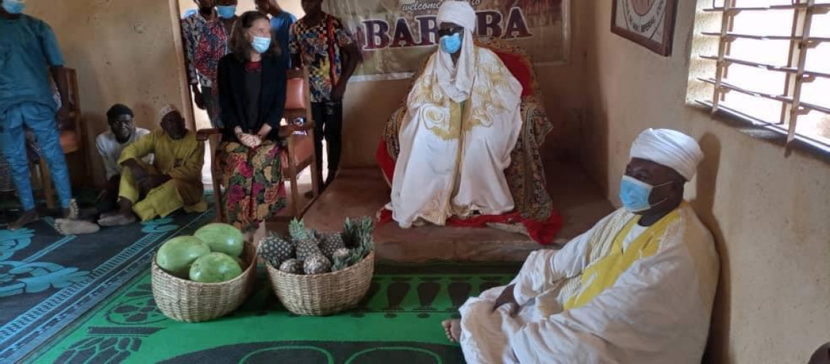 DIPLOMATIE : L&rsquo;ambassadeur des Etats-Unis près le Bénin à Nikki