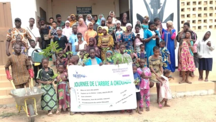 EN PARTENARIAT AVEC LES MAIRIES D&rsquo;ORLÉANS ET DE PARAKOU : L&rsquo;Ong Okouabo met en terre des plants