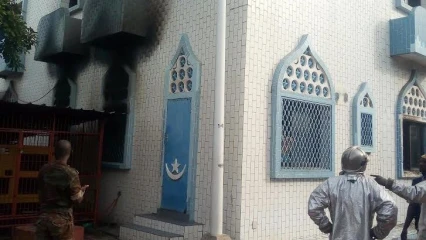 BÉNIN/INCENDIE :  Lourdes pertes pour la radio  » La voix de l’Islam »