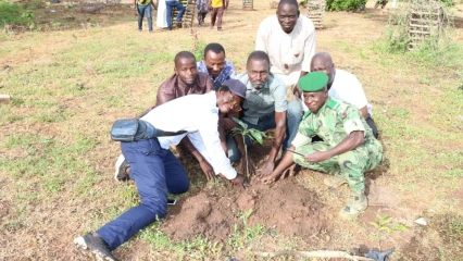 39E ÉDITION DE LA JOURNÉE NATIONALE DE L’ARBRE : La mairie de Nikki a mis en terre une centaine de plants