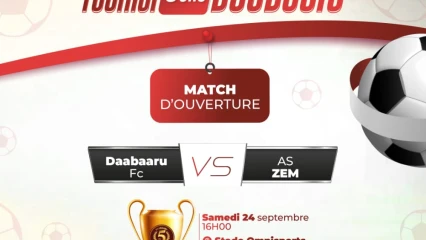 MATCH D&rsquo;OUVERTURE DU TOURNOI DE FOOTBALL AN 5 DAABAARU : Daabaaru Fc affronte  les Zémidjans de Parakou le samedi prochain