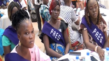 RENCONTRE DES JEUNES FEMMES LEADERS DU PAEG 1 AVEC LA MINISTRE DES AFFAIRES SOCIALES  : Un engagement pour l&rsquo;égalité du genre   