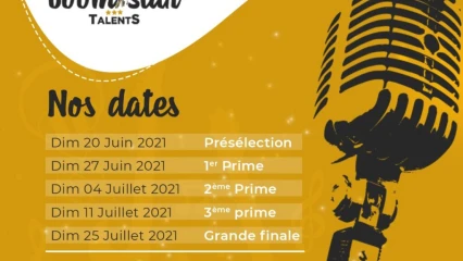BOOM STAR TALENTS 2021 A PARAKOU : Dimanche 25 juillet pour la finale