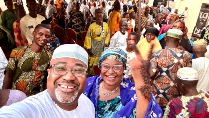 Célébration de l’Aïd El-Fitr: Issa Richard Boni Ouorou dans le cœur de la communauté musulmane de Djougou 
