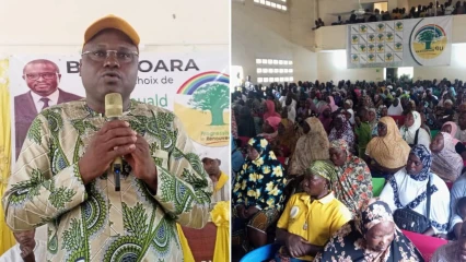 Banikoara/Après sa désignation pour la présidentielle: Bio Sarako Tamou et la coordination Up le Renouveau adoptent Wadagni