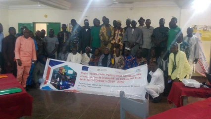 NOTION DE POLICE COMMUNAUTAIRE A BANIKOARA,  Acteurs de la société civile et élus locaux outillés