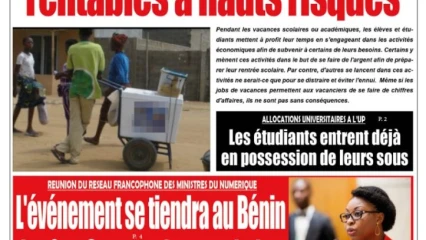 Parution du jeudi 29 juillet 2021