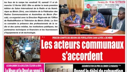 UNE DU MERCREDI 8 FÉVRIER 2023