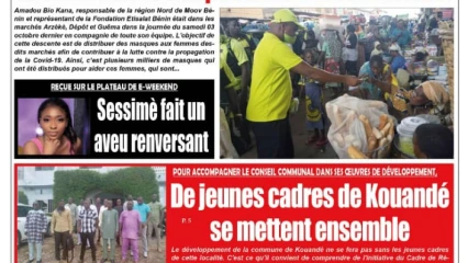 Parution du lundi 05 octobre 2020