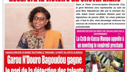 Parution du lundi 07 novembre 2022