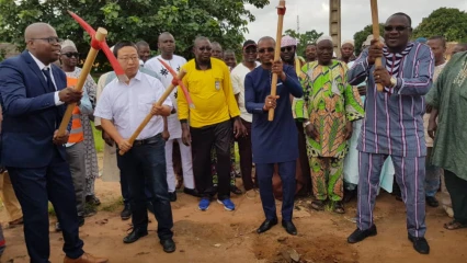 ASPHALTAGE DES RUES DE PARAKOU  : Cissé et Toko donnent le top pour la concrétisation d&rsquo;un projet jamais réalisé à Parakou depuis 1960