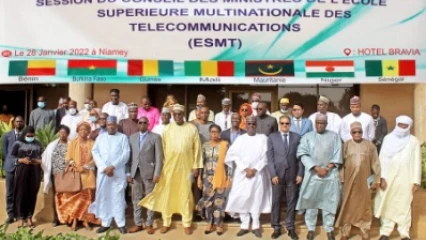 CONSEIL DES MINISTRES DE L’ÉCOLE SUPÉRIEURE MULTINATIONALE DES TELECOMUNICATIONS : Aurélie Adam Soulé élue présidente