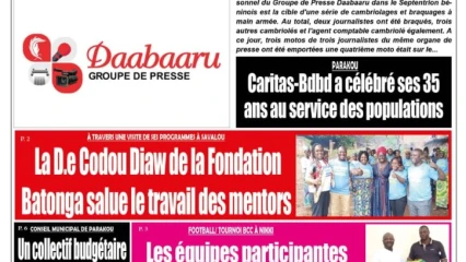 UNE DU LUNDI 26 JUIN 2023