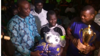 TOURNOI INTER VILLAGES DE L’ARRONDISSEMENT DE TOGBA  : Pierre Gbègnon fait la promotion du football à la base