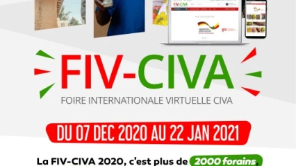 FOIRE INTERNATIONALE VIRTUELLE DES CENTRES D’INNOVATIONS VERTES POUR LE SECTEUR AGROALIMENTAIRE (Fiv-Civa 2020) : Les hostilités déjà lancées . Rendez-vous sur www.civa.foirevirtuelleinternationale.com