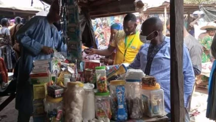 MOBILISATION DES RESSOURCES PROPRES DE LA COMMUNE DE N’DALI : Le maire Saka Méré dans les marchés de Bahounkpo et Sonoumon
