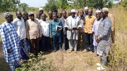 CONSTRUCTION DU NOUVEAU PALAIS IMPÉRIAL ET DE L’ARÈNE DE LA GAANI À NIKKI : La Sirat remet le site à l’entreprise pour 16 mois de travaux