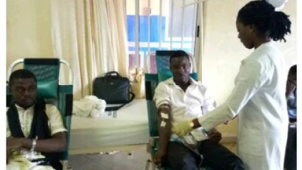 SEANCE DE DON DE SANG DANS LA COMMUNE D’ABOMEY-CALAVI : L’association « Famille Patriote » mobilise les citoyens autour d’un geste salvateur